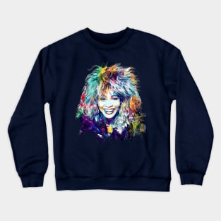 Tina Turner Abstract Paintings Crewneck Sweatshirt